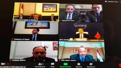 السفارة المصرية في بكين تنظم اجتماعًا افتراضيًا حول «سد النهضة»