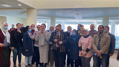 صور.. حسن راتب فى لقائه مع طلاب وأعضاء هيئة تدريس جامعة سيناء: قدمنا منحا دراسية بـ ‏‏85 مليون جنيه