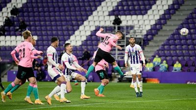 برشلونة ينهي الشوط الاول متقدما بهدفين علي بلد الوليد في الليجا