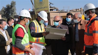 وزير النقل يتفقد أعمال تطوير الطريق الدائري حول القاهرة الكبرى 
