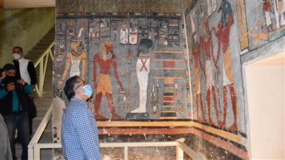بالصور| بعد تنظيفها من مخلفات الخفافيش.. إعادة افتتاح مقبرة رمسيس الأول