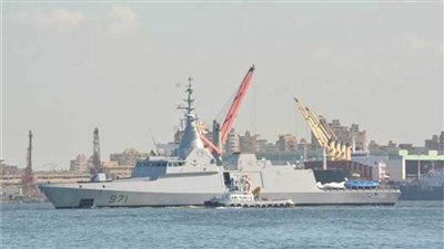 القوات البحرية تتسلم الفرقاطة الشبحية «بورسعيد» من طراز «جوويند» 