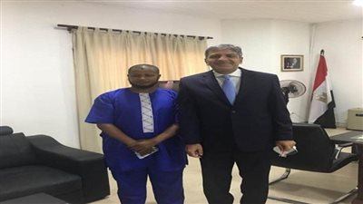 السفير المصري في مونروفيا يلتقي مستشار الرئيس الليبيري للشئون الدينية الإسلامية