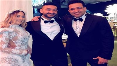 أول صورة لحفل زفاف نادر حمدي على سارة حسني