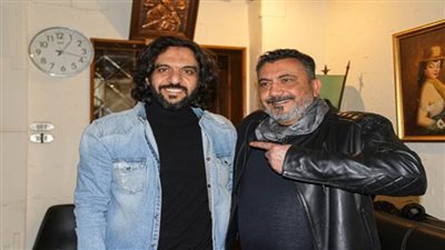 بالفيديو والصور | «الصلح خير».. نصر محروس لـ بهاء سلطان: «مبروك الرجوع لبيتك»