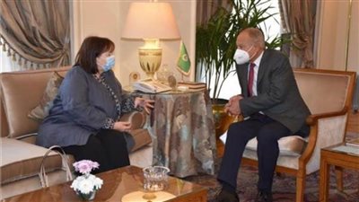 تفاصيل لقاء الأمين العام لجامعة الدول العربية مع المبعوثة الأوروبية لعملية السلام 