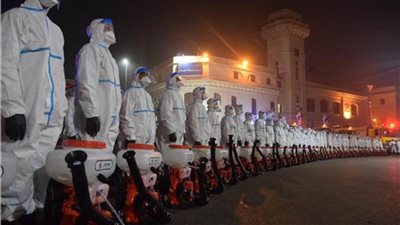 القوات المسلحة تواصل عمليات التطهير والتعقيم للمحافظات ضد «كورونا» 