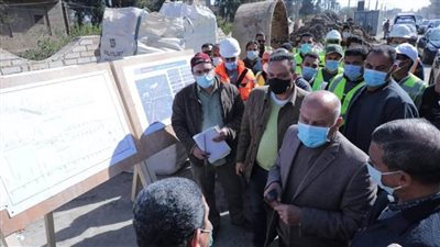 بالصور | وزير النقل يتابع معدلات تنفيذ عدد من المشروعات الخدمية 