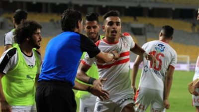 «ثنائية أوباما وبن شرقي» تقود الزمالك لتقدم على المقاصة في الشوط الأول