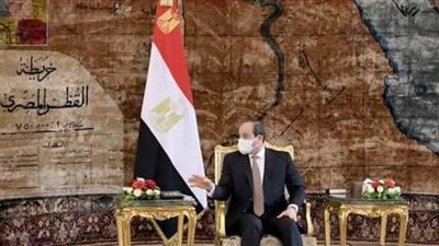 الرئيس السيسي يستقبل رئيس الحكومة الليبية الجديدة 