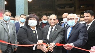 بالصور | وزيرة الثقافة ومحافظ بورسعيد يعيدان افتتاح سينما مصر بعد تطويرها