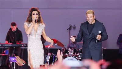 بالصور | عمرو دياب يقدم أغنية 