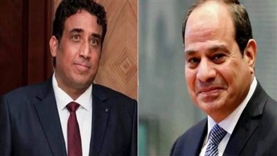 السيسي يهنئ رئيس المجلس الرئاسي الليبي علي ثقة البرلمان في الحكومة الجديدة