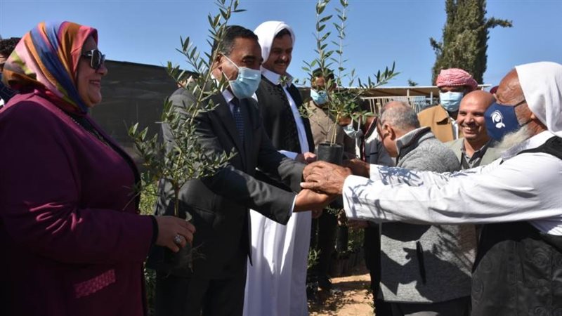 جانب من الزيارة