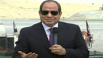 بالفيديو | السيسي للمصريين بعد أزمة السفينة: 