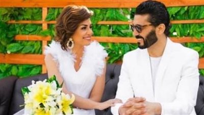 منة فضالي تدعم خالد النبوي بعد دخوله في وعكة صحية بصورة زفاف