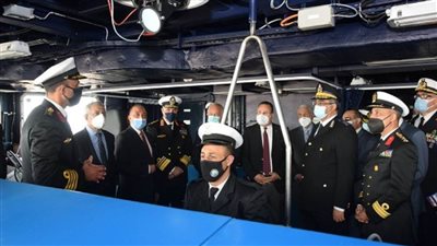 بالفيديو والصور | وصول الفرقاطة 