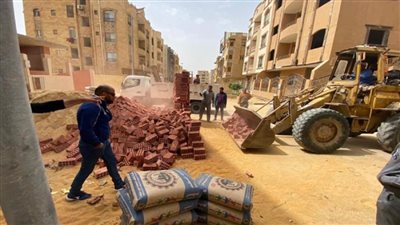 بالصور | غلق وتشميع 9 وحدات مخالفة بالقاهرة الجديدة