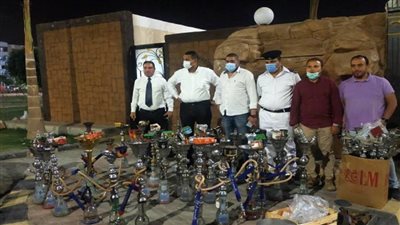 بالصور | لمجابهة كورونا.. أجهزة المدن الجديدة تواصل حملاتها على المقاهي والمولات  