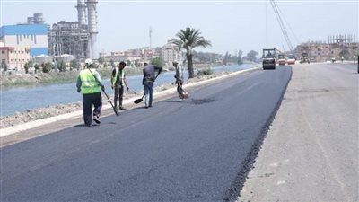 بالصور | بطول 73 كم.. الوزير يتفقد مشروع إنشاء طريق حر شرق الرياح التوفيقي 