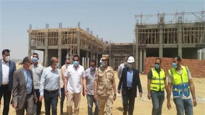 بالصور | د.خالد عبد الغفار يتفقد الأعمال الإنشائية بجامعة الزقازيق الأهلية