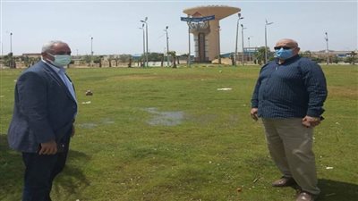 بالصور | للتأكد من إغلاقها.. رئيس جهاز بني سويف الجديدة يتفقد الحدائق والمتنزهات