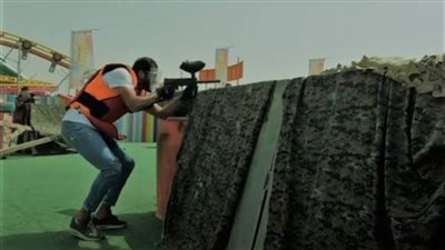 شاهد.. طلقات رامز جلال تصيب مروان محسن في 