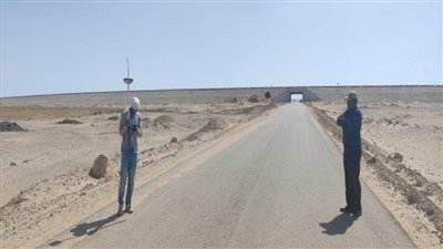 بالصور| تنفيذ أول طريق بـ