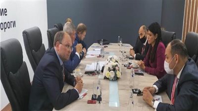 تفاصيل.. لقاء وزيرة التعاون الدولى مع رئيس شركة السكك الحديدية الروسية 