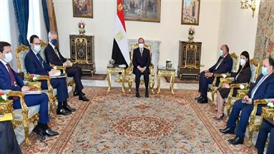 الرئيس السيسي يستقبل وزير الاقتصاد والمالية الفرنسي