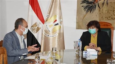 بالصور | وزيرة الثقافة تتابع استعدادات إطلاق المنصة الرقمية لمعرض القاهرة الدولي للكتاب في دورته الـ52