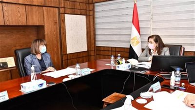 بالصور | وزيرة التخطيط تبحث مستجدات مشروع «استراتيجية تمويل أهداف التنمية المستدامة»