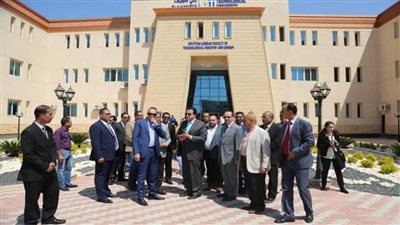 بالصور | د. خالد عبد الغفار يستعرض تقريرًا حول أنشطة جامعة بني سويف التكنولوجية