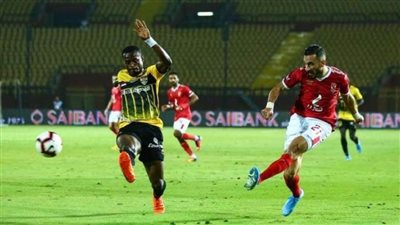 الشوط الأول.. الأهلي يتقدم على الإنتاج بهدف من ركلة جزاء