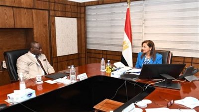 وزيرة التخطيط تلتقي رئيس مؤسسة التمويل الأفريقية