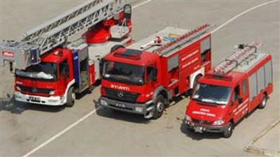 نشوب حريق بمخلفات في منطقة إسطبل عنتر بمصر القديمة 