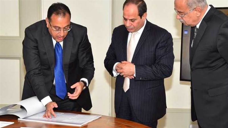 الرئيس السيسي مع