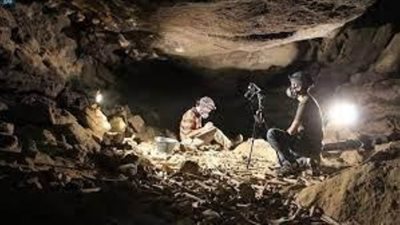 اكتشاف جديد في كهف أم جرسان يعود إلى ما قبل 7000 سنة 