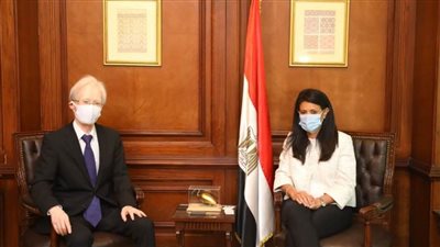 وزيرة التعاون الدولي تبحث مع السفير الياباني مشروعات التعاون الإنمائي المستقبلية 