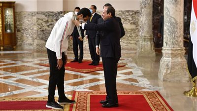السيسي يوجه بتوفير الإمكانات اللازمة لأبطال مصر الرياضيين