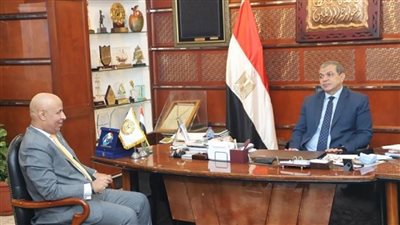 بالصور | وزير القوى العاملة يلتقي نائب الاتحاد العام للمصريين بالسعودية