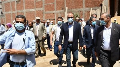 بالصور | وزير الإسكان ومحافظ الغربية يختتمان جولتهما بـ