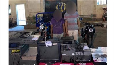 القبض على عاطلين وراء سرقة مطبعة بمنطقة السيدة زينب