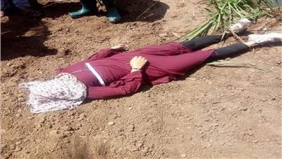 تشريح جثة فتاة مجهولة الهوية عثر عليها ملقاة فى الشارع بكرداسة