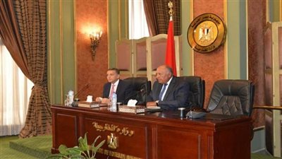 بالصور | وزير الخارجية يطالب سفراء مصر بمواصلة الترويج لما تشهده البلاد من إنجازات 
