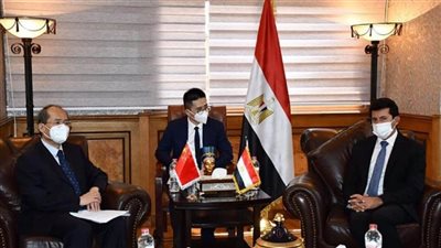 بالصور | وزير الرياضة: إنشاء مركز صيني بمصر لتطوير ألعاب الكونغ فو والجمباز وتنس الطاولة والغطس