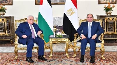 بالصور | الرئيس السيسي يؤكد استمرار مصر في جهودها الدؤوبة بكل ما يتعلق بالقضية الفلسطينية