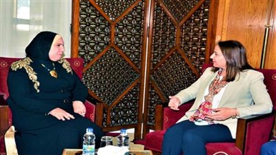 بالصور | وزيرة التجارة: نقل الخبرة المصرية في مجال التصدير للجانب الفلسطيني