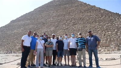 بالصور | منطقة الأهرامات تستقبل حكام ولاعبي الناشئين لدراجات المضمار