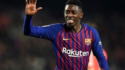 ديمبلي يحصل على قميص جريزمان في برشلونة